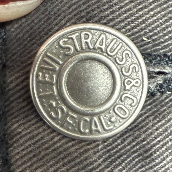 EUC Men's LEVI'S 514™ Straight Fit Jeans Graphite Twill Jeans | Size 36 X 30 - Picture 8 of 11